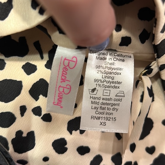 Beach Bunny Leopard Print Spaghetti Strap Dress - Picture 3 of 13